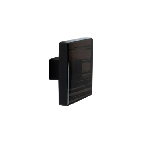 Cabinet knob CARRE GM Obsidian