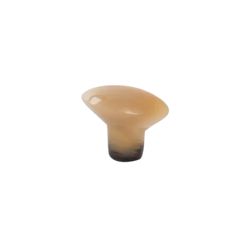 Cabinet knob OLIVE Clear horn