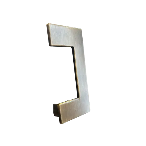 Poignée de tirage en U lisse 200mm